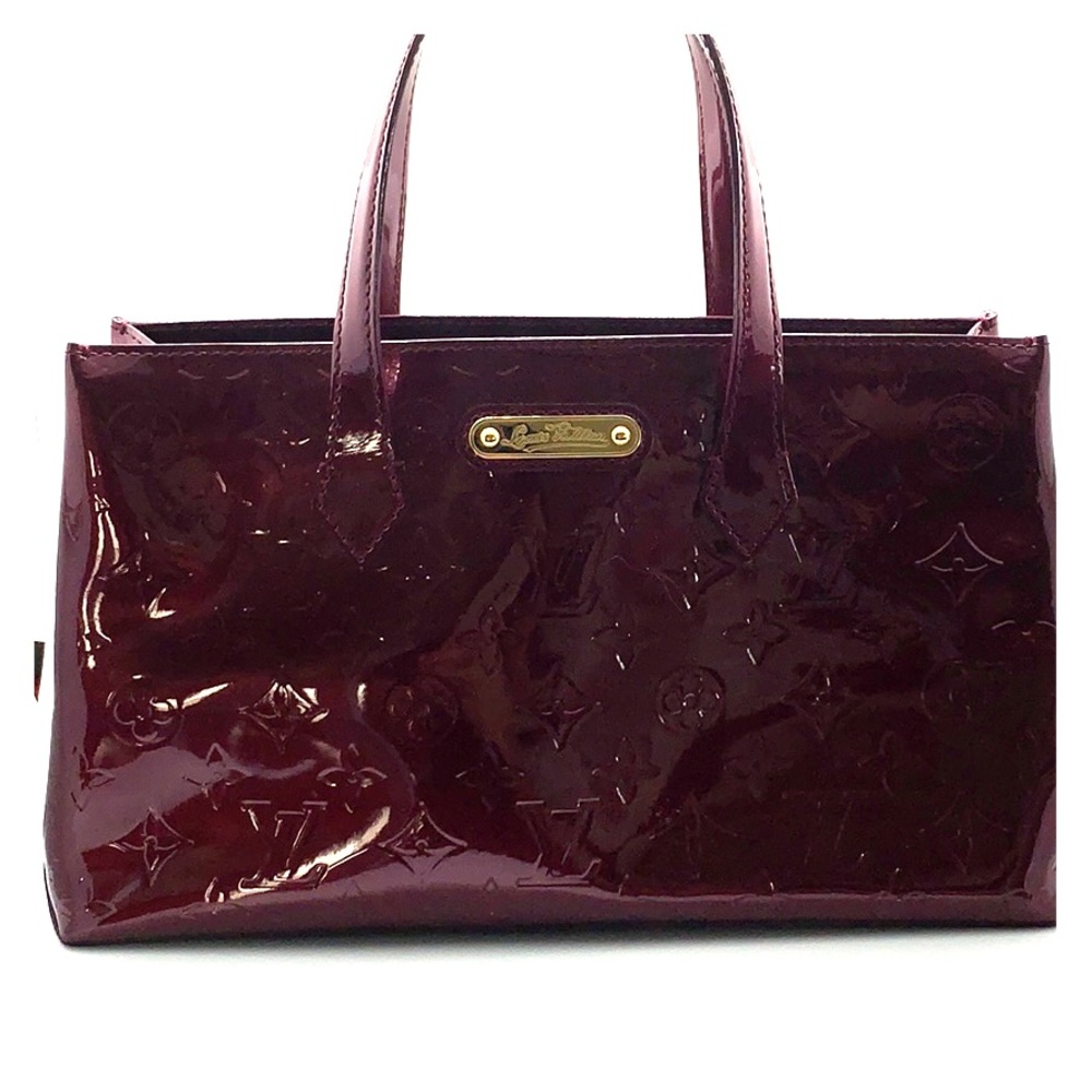 Louis Vuitton Vernis Wilshire pm amarante